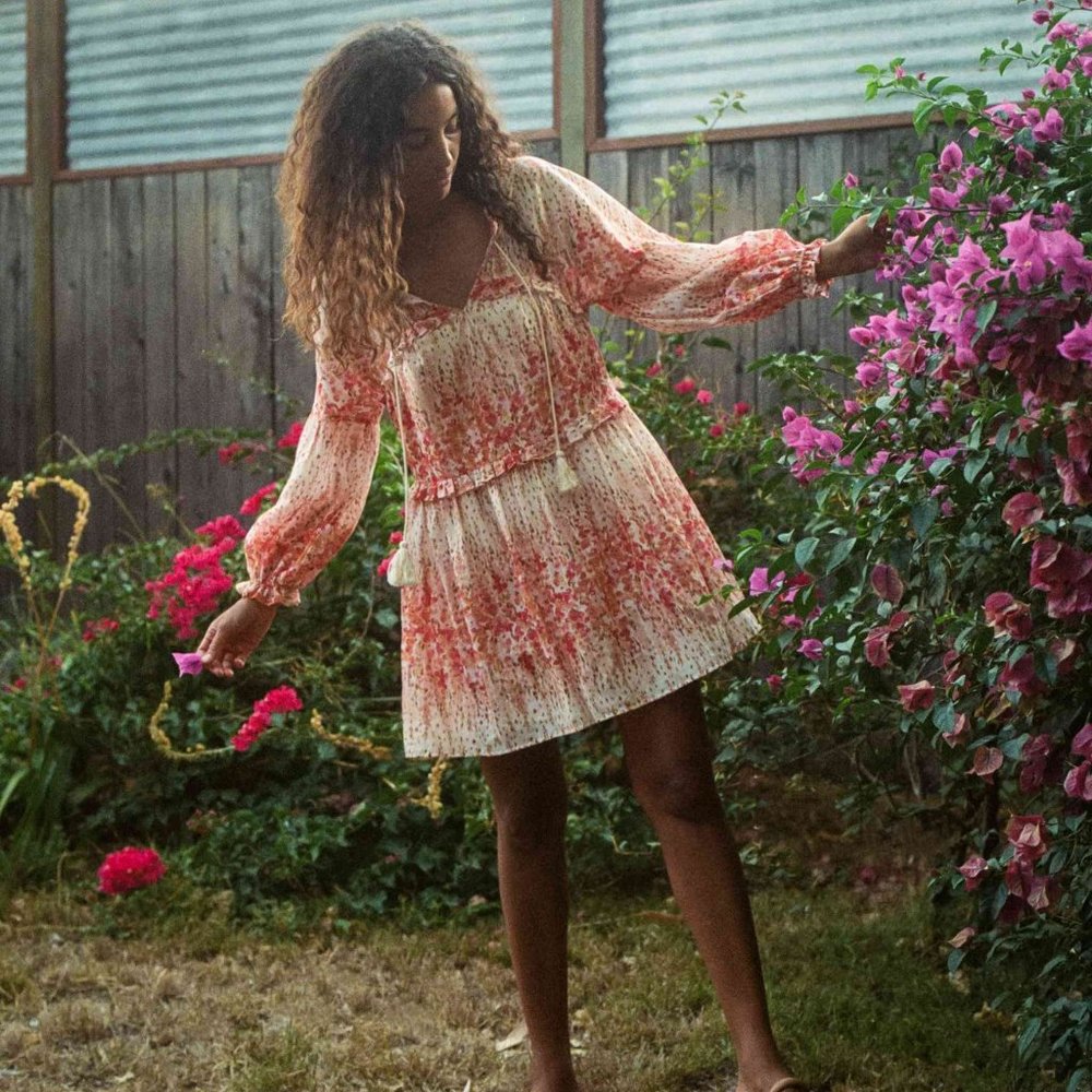 Christy Dawn The Adeline Dress In Sunset Gladiola